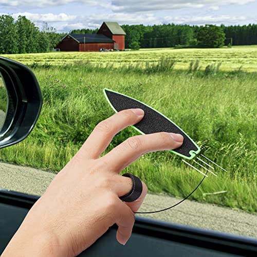 Finger Surfboards, Finger Surf Board for Car Window, Finger Surfing Board with String, Wind Surfboard Fingerboard for Kids Teens Adults