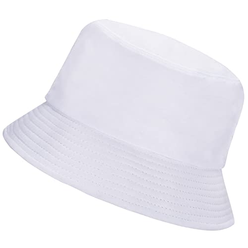 Rosoz 1 & 2 Pack Bucket Hat for Women Men Summer Travel Beach Sun Hat Outdoor Cap Unisex Bucket Hats