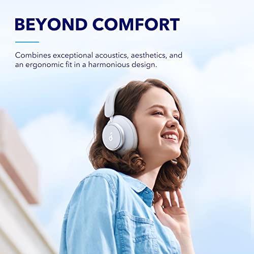 Soundcore by Anker Space Q45 Adaptive Active Noise Cancelling Headphones, Reduce Noise by Up to 98%, 50H Playtime, App Control, LDAC Hi-Res Wireless Audio, Comfortable Fit, Clear Calls, Bluetooth 5.3