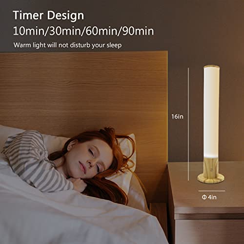 Light Therapy Lamp 10000 Lux, Happy Sun Lamp UV-Free with 3 Color Temperatures, Adjustable Brightness,Timer & Memory Function, Bright Sunlight Lamps, Full Spectrum Light Perfect for Home, Office