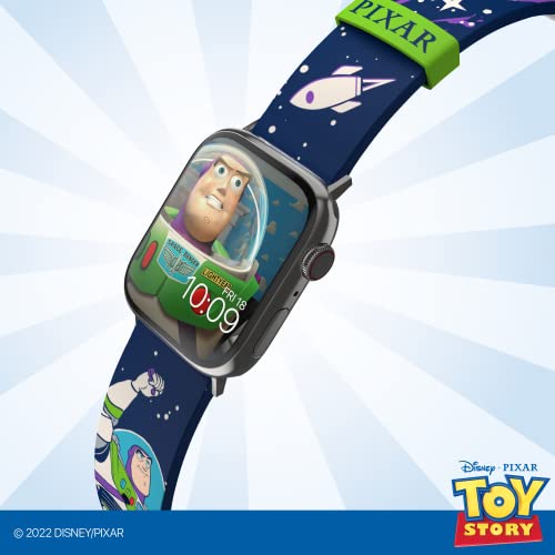 Toy Story – Buzz Lightyear Smartwatch Band - Officially Licensed, Compatible with Every Size & Series of Apple Watch (not included)