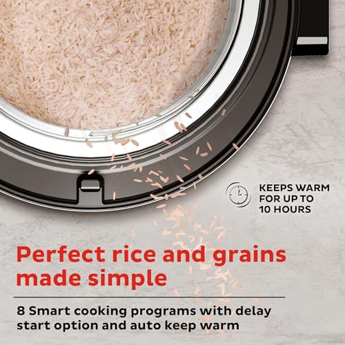 Instant Pot Instant 20-Cup Rice Cooker, Rice and Grain Multi-Cooker with Carb Reducing Technology without Compromising Taste or Texture, From the Makers of Instant Pot, Includes 8 Cooking Presets