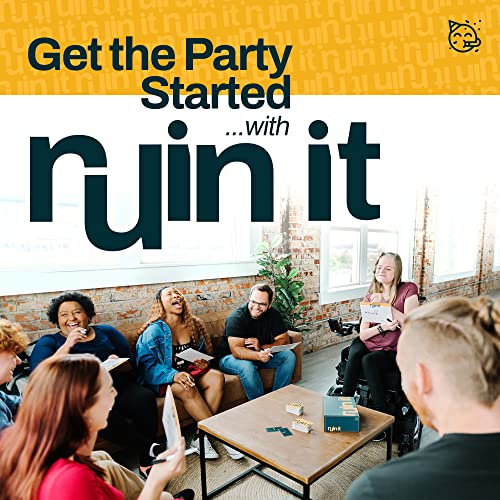 Ruin It - Fun Adult Party Board Game for Group Game Night - Ages 18+ (3-8 Players)