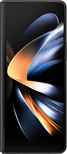 SAMSUNG Galaxy Z Fold 4 Factory Unlocked 256GB Phantom Black SM-F936U1 (Renewed)