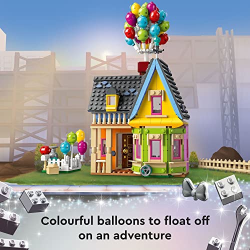 LEGO Disney and Pixar ‘Up’ House Disney 100 Celebration Classic Building Toy Set for Kids and Movie Fans Ages 9 and Up, A Fun Gift for Disney Fans and Anyone Who Loves Creative Play, 43217