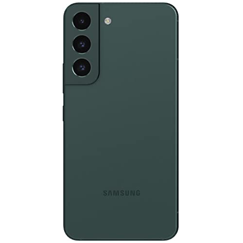 SAMSUNG Galaxy S22 5G (128GB, 8GB) 6.2" AMOLED 2X, 50MP 4K Camera, Global 5G Volte (Fully Unlocked for AT&T, Verizon, T-Mobile, Global) S901U1 (w/ 25W Charge Cube, Green)