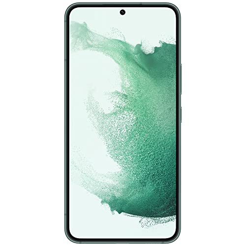 SAMSUNG Galaxy S22 5G (128GB, 8GB) 6.2" AMOLED 2X, 50MP 4K Camera, Global 5G Volte (Fully Unlocked for AT&T, Verizon, T-Mobile, Global) S901U1 (w/ 25W Charge Cube, Green)