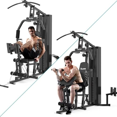 Home Gym SCM-1148L 148LB Multifunctional Full Body Home Gym Equipment for Home Workout Equipment Exercise Equipment Fitness Equipment SincMill