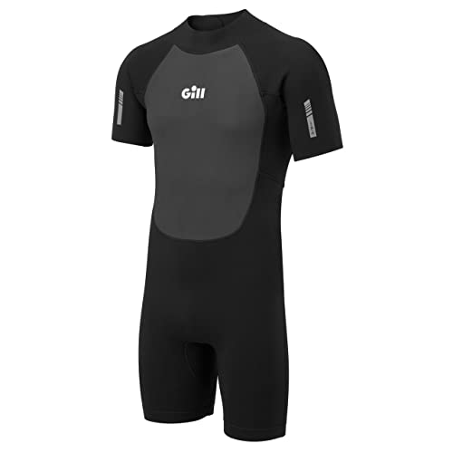 GILL Mens Pursuit Shorty 3mm Neoprene Wetsuit for All Water Sports Paddle Board Kayaking Sailing Swimming Surfing