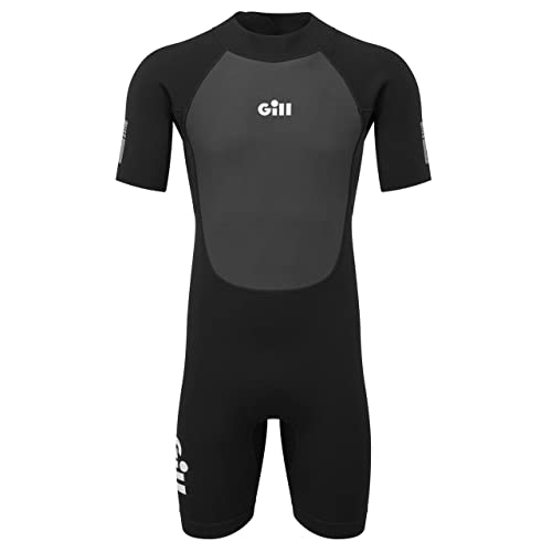 GILL Mens Pursuit Shorty 3mm Neoprene Wetsuit for All Water Sports Paddle Board Kayaking Sailing Swimming Surfing