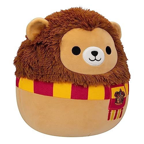 Squishmallows Original Harry Potter 10-Inch Gryffindor Lion Plush - Medium-Sized Ultrasoft Official Jazwares Plush