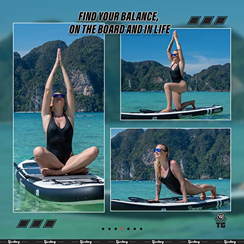 Inflatable Paddle Board with Premium SUP Board Accessories, Allround Paddle Boards for Adults/Kids,Stand Up Paddle Board Defender Collection