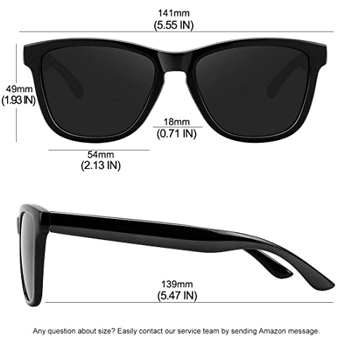 MEETSUN Polarized Sunglasses for Women Men Trendy Classic Retro Designer Style Fashion UV400 Protection