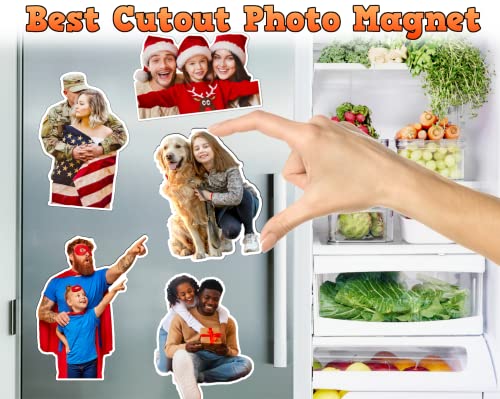 Customized Photo Magnet - Personalized Fridge Cutout Magnets | Magnetic Photos Home Decoration