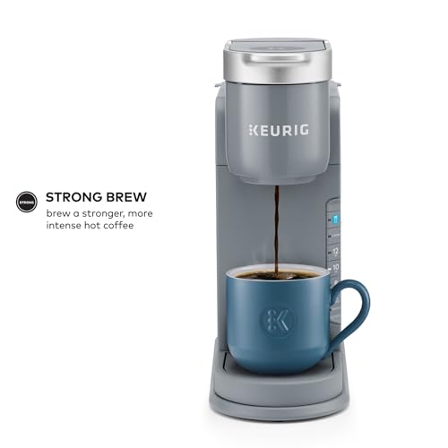 Keurig K-Iced Coffee Maker, Single Serve K-Cup Pod Iced Coffee Maker, With Hot and Cold Coffee Capabilities, Brews Any K-Cup Pod, Gray