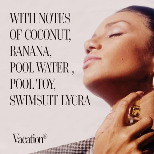 VACATION Eau de Toilette Perfume - Coconut Perfume for Women and Men - Clean Classic - Beach Perfume with Fruity Notes - 1 fl. Oz.