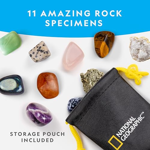 NATIONAL GEOGRAPHIC Science Kit & Rock Collection Advent Calendar 2024 – Jumbo Advent Calendar with 24 Days of Science Experiments, Gemstones & More for Kids, STEM Projects for Kids Ages 8-12