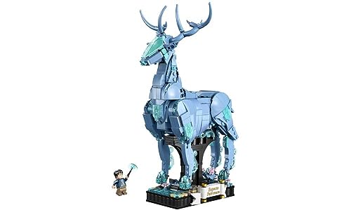 Lego Harry Potter Expecto Patronum 76414 Collectible 2-in-1 Building Set; Birthday Gift Idea for Teens or Fans Aged 14 and Up; Build and Display Patronus Set for Fans of The Wizarding World