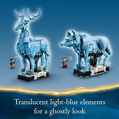 Lego Harry Potter Expecto Patronum 76414 Collectible 2-in-1 Building Set; Birthday Gift Idea for Teens or Fans Aged 14 and Up; Build and Display Patronus Set for Fans of The Wizarding World