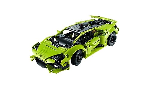 LEGO Technic Lamborghini Huracán Tecnica Advanced Sports Car Building Kit for Kids Ages 9 and up Who Love Engineering and Collecting Exotic Sports Car Toys, 42161