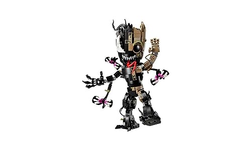 LEGO Marvel Venomized Groot 76249 Transformable Marvel Toy for Play and Display, Buildable Marvel Action Figure for Fans of the Guardians of the Galaxy Movie, Birthday Gift for 10 Year Old Kids