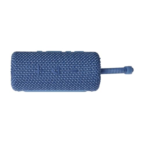 JBL Go 3 Eco: Portable Speaker with Bluetooth, Built-in Battery, Waterproof and Dustproof Feature - Blue