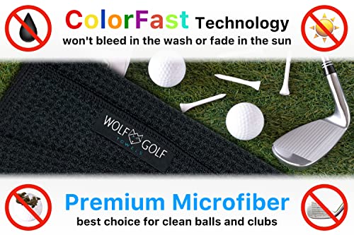 Golfhub Golf Towel - Golf Accessories for Men - Golf Gifts for Men - Embroidered Funny Golf Towel