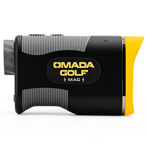 OMADA GOLF Atlas Rangefinder with Slope | Rechargeable Golf Range Finder | Built-in Magnet & Water-Resistant Golf Rangefinder