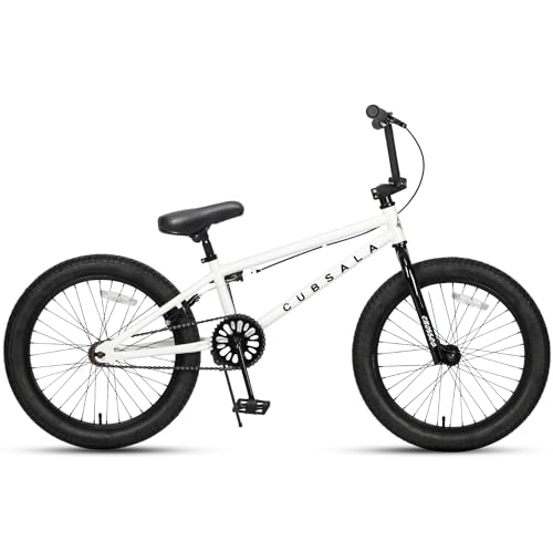 Crossea 18 20 Inch Freestyle BMX Bike for Over 5 Years Old Kids and Beginner-Level Rider, Multiple Colors