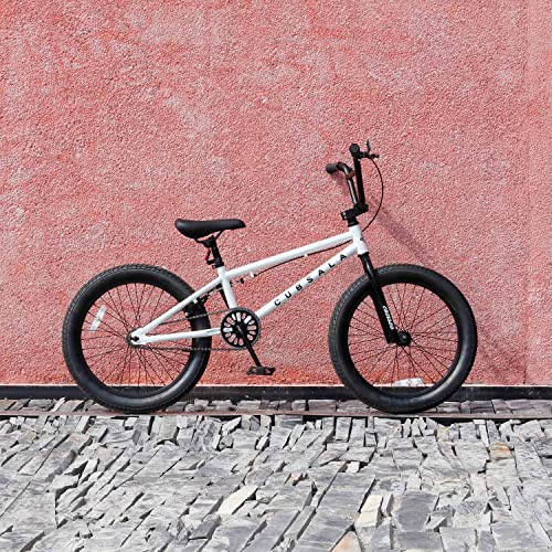 Crossea 18 20 Inch Freestyle BMX Bike for Over 5 Years Old Kids and Beginner-Level Rider, Multiple Colors