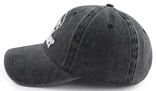 The Golf Father Baseball Cap for Men, Funny 3D Embroidered Adjustable Cotton Golf Gifts Dad Hat