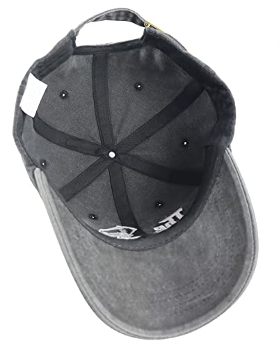 The Golf Father Baseball Cap for Men, Funny 3D Embroidered Adjustable Cotton Golf Gifts Dad Hat