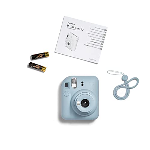 Fujifilm Instax Mini 12 Instant Film Camera - Pastel Blue