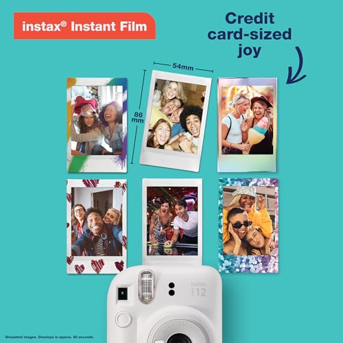 Fujifilm Instax Mini 12 Instant Film Camera - Pastel Blue