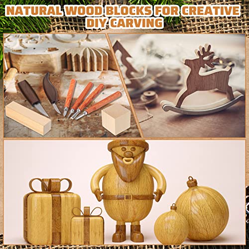 30 Pcs Wood Carving Tools Wood Whittling Kit Include Hand Carving Knife Set Wood Blocks Cut Resistant Gloves Sawdust Brush Sharpening Stone Polishing Wax Sharpening Leather Storage Bag for Beginners