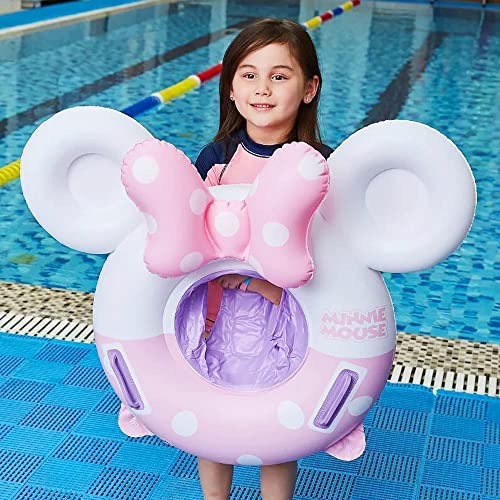 New Baby Swimming Pool Floats for Toddler Kids 0-8 Years Under 44lb, Inflatable Swim Ring Water Raft with Seat for Summer Beach Outdoor Children Infant Bath Toys