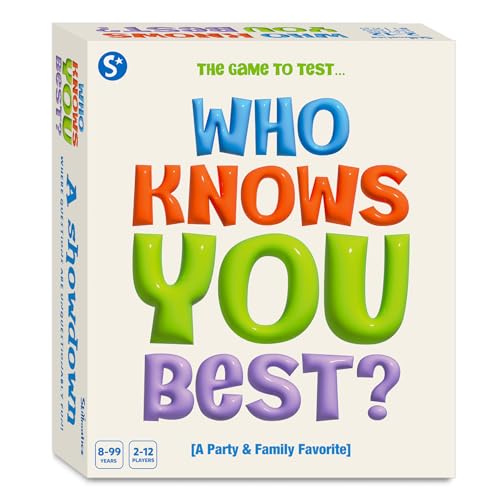 Skillmatics Card Game - Who Knows You Best, Family Party Game for Boys, Girls, Kids, Teenagers and Adults, Fun for Game Night, Gifts for Ages 8, 9, 10 and Up