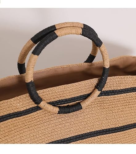 Straw Bag Straw Handbags Tote Bag for Women Straw Tote Bags Rattan Woven Straw Beach Bags for Women Beach Tote Bag