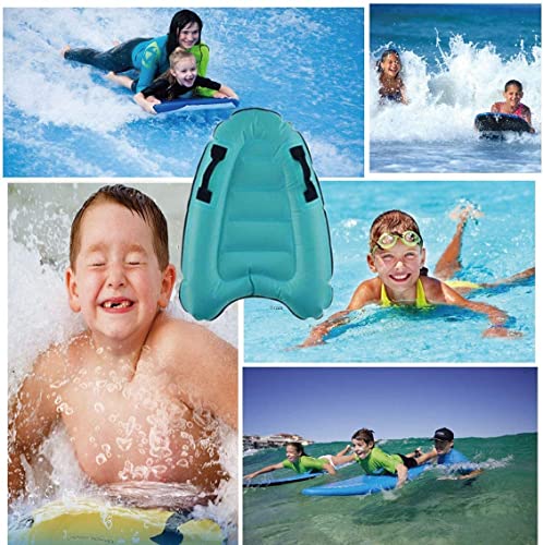 2 PCS Inflatable Body Board for Beach Surfing Slip & Slide Boogie Boards Sled Rider Swimming Pool Floating Summer Water Fun Toy for Both Kids and Adult Summer Water Fun Toy for Both Kids and Adult