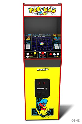 Arcade1Up PAC-Man Deluxe Arcade Machine for Home - 5 Feet Tall - 14 Classic Games