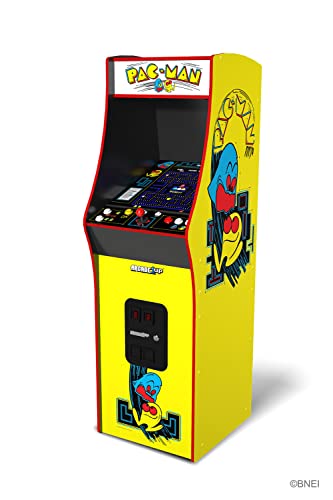 Arcade1Up PAC-Man Deluxe Arcade Machine for Home - 5 Feet Tall - 14 Classic Games