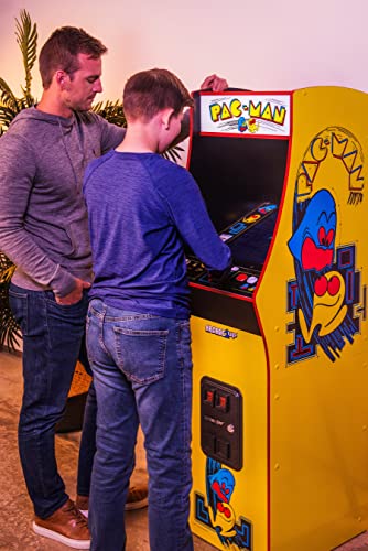 Arcade1Up PAC-Man Deluxe Arcade Machine for Home - 5 Feet Tall - 14 Classic Games