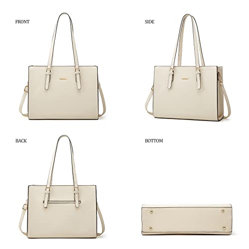 Women Fashion Synthetic Leather Handbags Tote Bag Shoulder Bag Top Handle Satchel Purse Set 4pcs