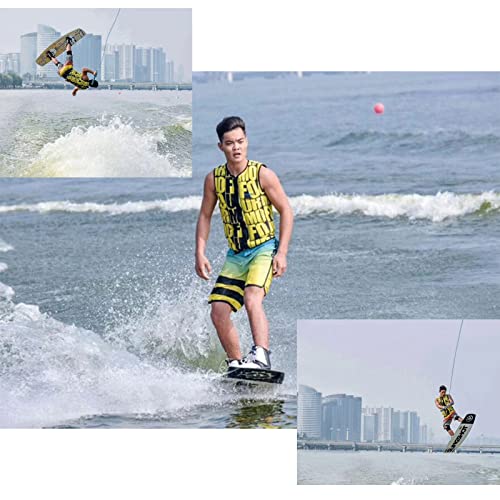 Premium Wakeboard Vest,Neoprene Impact Jacket for Wake Surfing, Great for All Other Watersports Activities