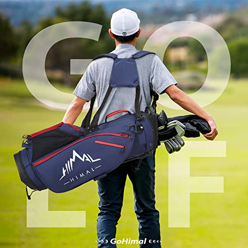 14-Way Golf Stand Bag, Golf Bag with Stand - Lightweight & Durable Golf Club Bag for Men & Women