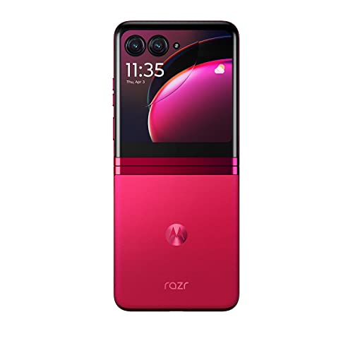 Motorola razr+ | 2023 | Unlocked | Made for US 8/256 | 32 MPCamera |Magenta, 73.95x170.83x6.99mm