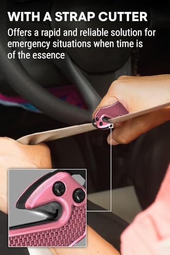 GOOD WORKER 2.95” Serrated Blade Pink Knife - Pocket Knife for Women - Self Defense Knife - Pink Knives - Cute Womens Girl Knife - Womens Folding Knife - Pink Pocket Knife - Mothers Day Gift - 6680 P