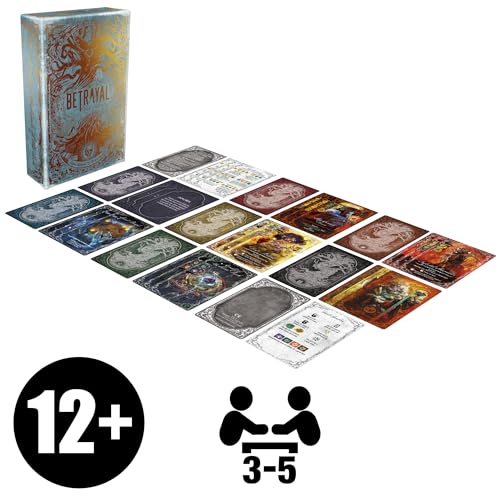 Betrayal Deck of Lost Souls Card Game | Tarot-Inspired Secret Roles Game | Ages 12 and Up | 3 to 5 Players | 20 Mins. Avg. | Cooperative Strategy Games