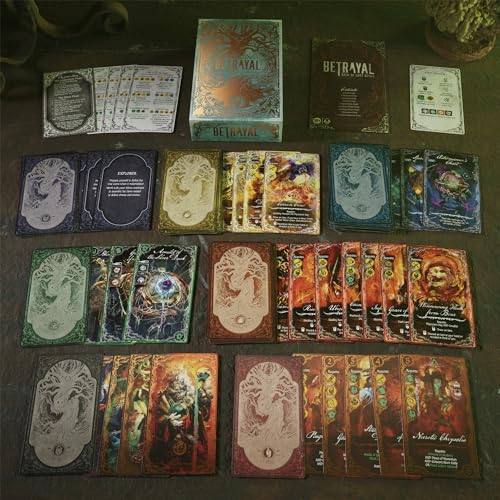 Betrayal Deck of Lost Souls Card Game | Tarot-Inspired Secret Roles Game | Ages 12 and Up | 3 to 5 Players | 20 Mins. Avg. | Cooperative Strategy Games