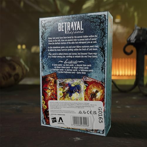 Betrayal Deck of Lost Souls Card Game | Tarot-Inspired Secret Roles Game | Ages 12 and Up | 3 to 5 Players | 20 Mins. Avg. | Cooperative Strategy Games